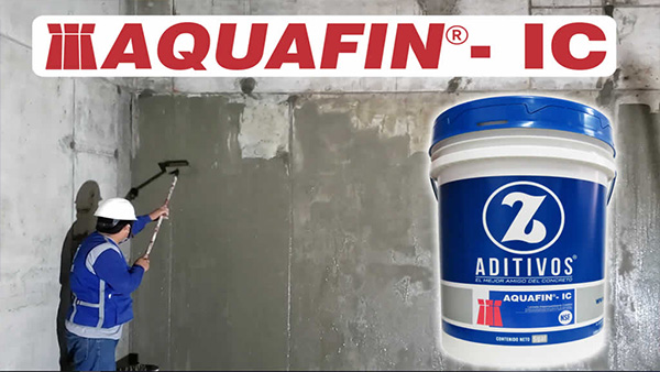 Impermeabilización y restauración de concreto con AQUAFIN-IC