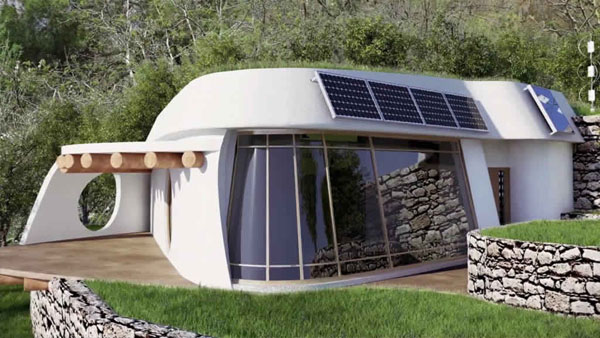 Lifehause: la casa del futuro, construída con materiales reciclados y sostenibles