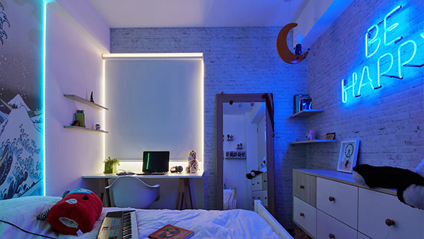 Un dormitorio para una adolescente por el Arq. Fernando Alvarez
