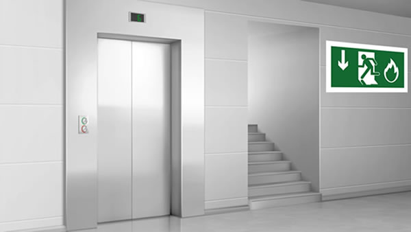 Laminaire: Presurización en escaleras