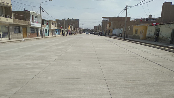 Nuevo Pavimento Rígido Optimizado en la ciudad de Chiclayo