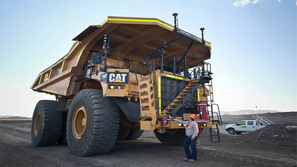 camiones autonomos caterpillar