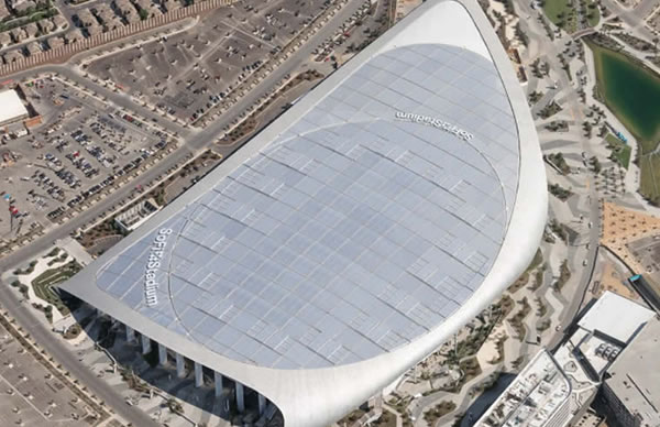 La historia detrás del estadio del Super Bowl LVI