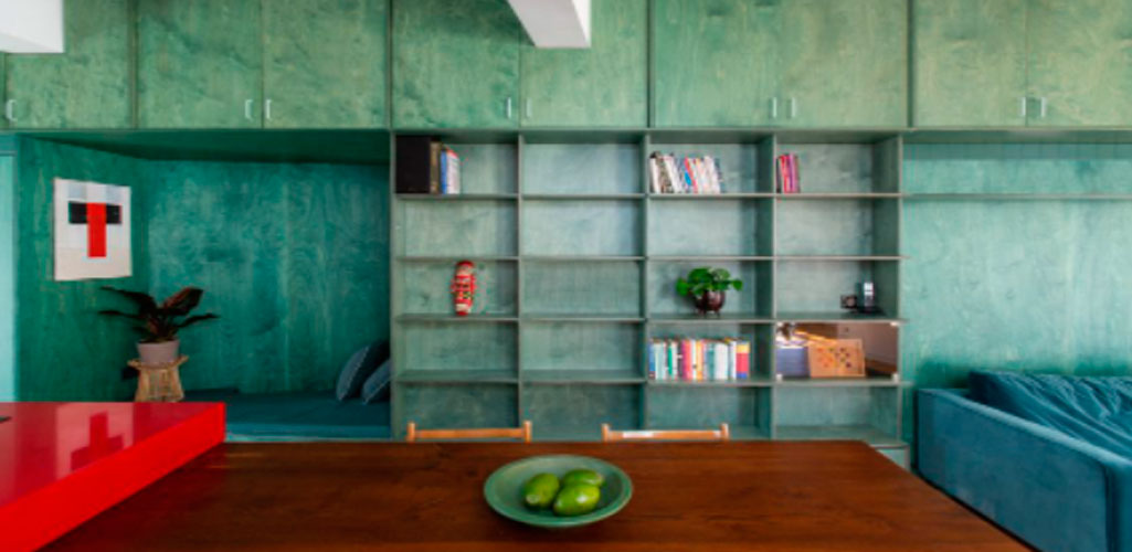 Salones verdes que demuestran la versatilidad del color