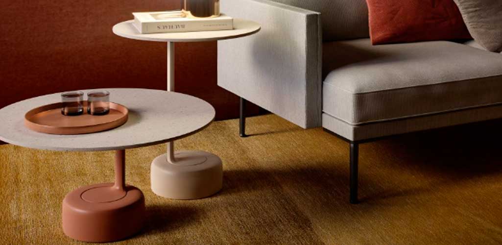 Mesa auxiliar Oell de Jean-Marie Massaud para Arper