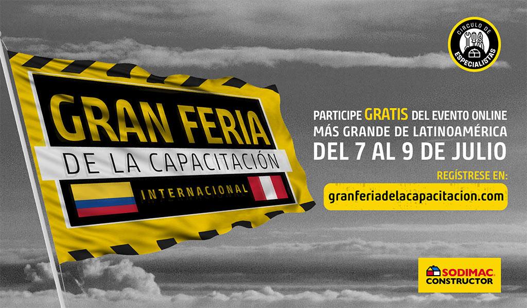 Regresa el evento online más grande del sector construcción