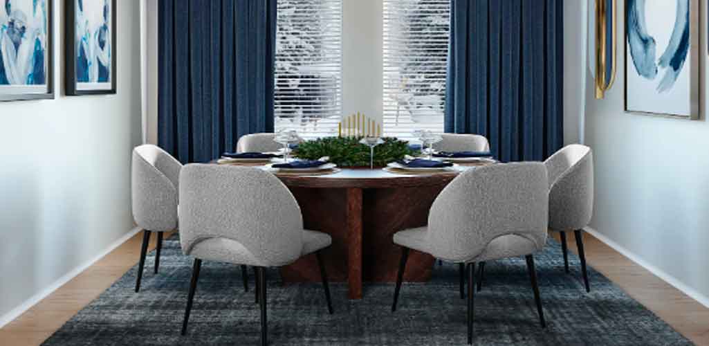 ¿Redonda o rectangular? Encuentra el comedor ideal para tu casa