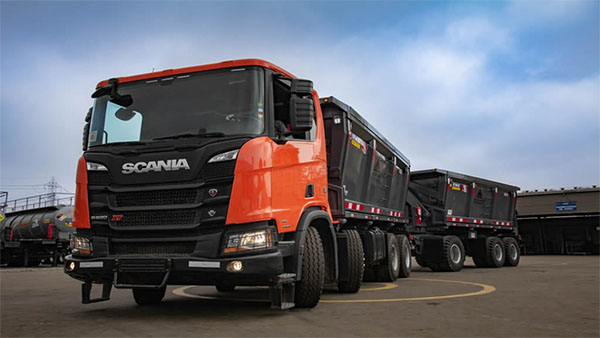 Scania del Perú entrega primer el camión con capacidad de carga de 80 toneladas útiles para mineria subterránea 
