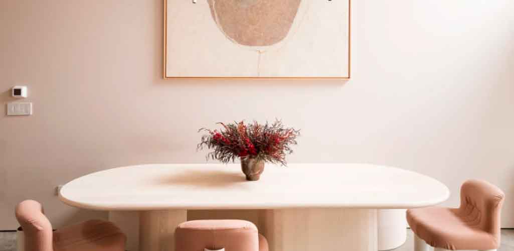 ¿Cómo usar el rosa neutro para relucir en una casa minimalista?