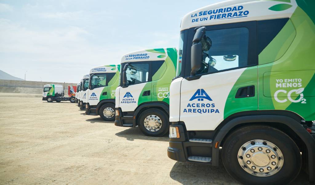 Aceros Arequipa comprometida con el transporte sustentable