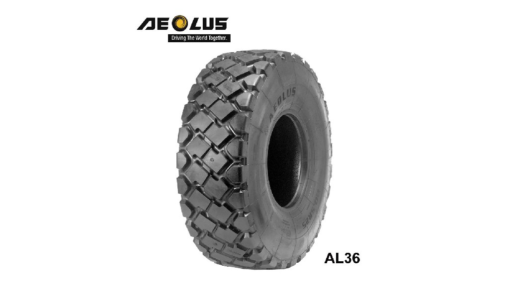 AEOLUS AL36, el neumático de óptimo desempeño para trabajos de construcción y minería