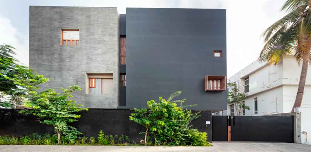 La arquitectura de esta casa sustentable se adapta al clima