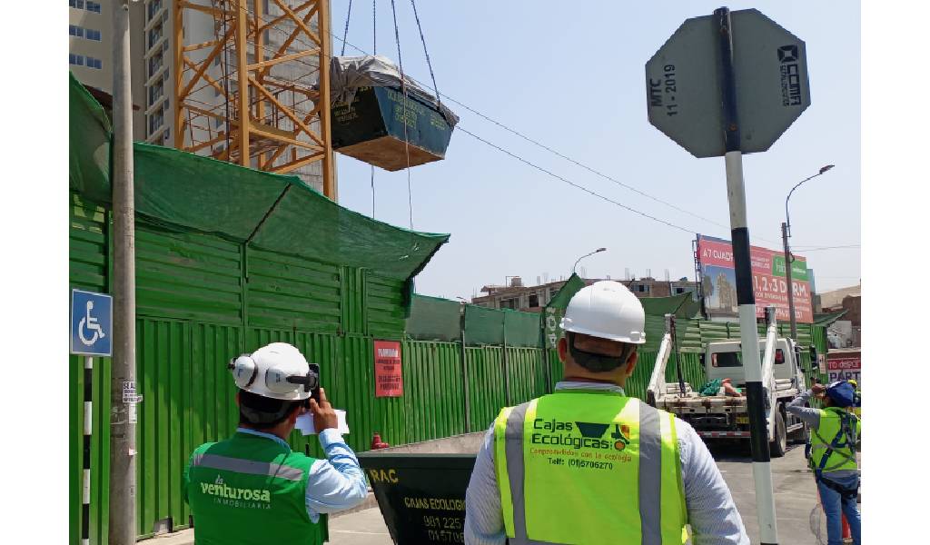 Cajas Ecológicas presente en el proyecto inmobiliario de La Venturosa “Condominio Esencial”