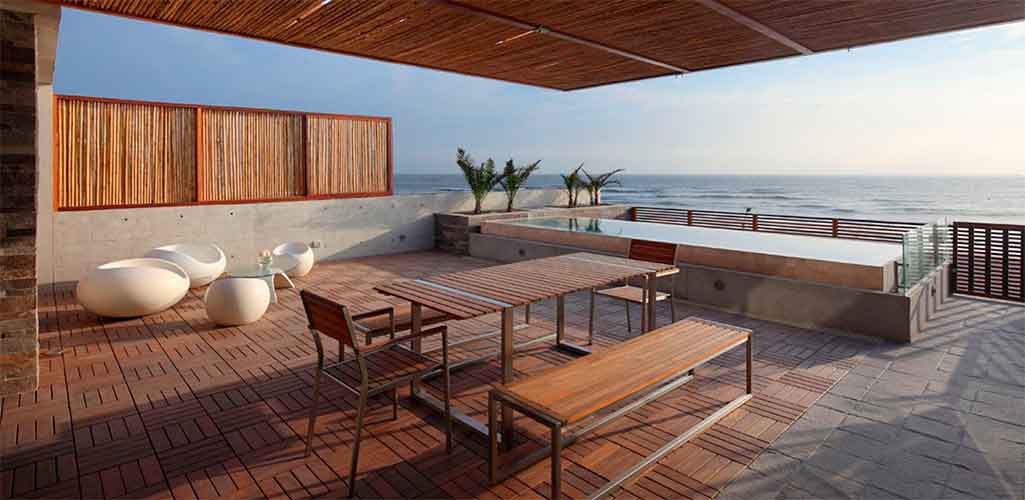 Decora tu casa de la playa con muebles de mimbre