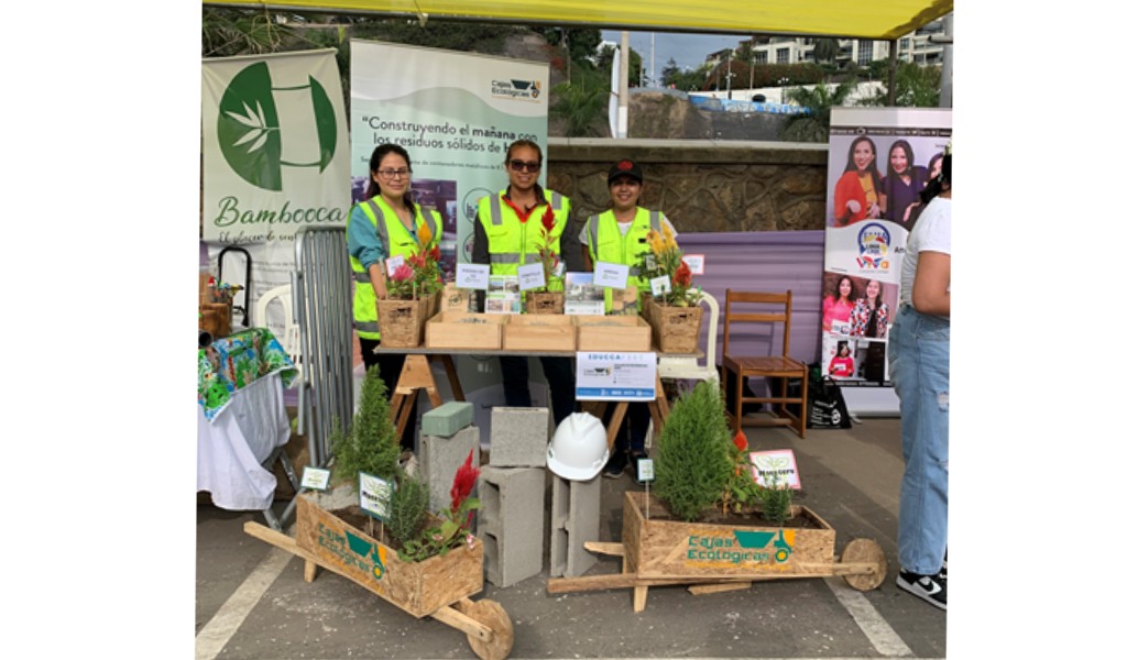 Cajas Ecológicas participó en el programa de educación cultura y ciudadanía ambiental - Educca Fest primera edición en el distrito de Chorrillos