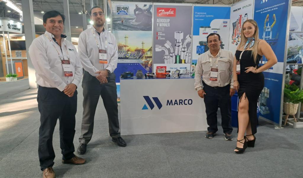 Marco Peruana presenta su variedad de marcas en Expocobre 2023