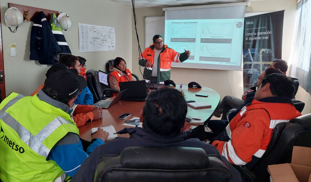 Ejecutivos de Metso cierran exitosa ronda de reuniones con mineras bolivianas