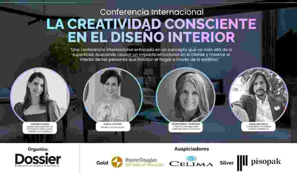 Expodeco y Dossier presentan: La conferencia Internacional "La creatividad consciente en el diseño interior"