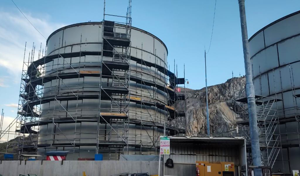 ULMA Perú: Andamios multidireccionales BRIO presentes en ampliación de Las Bambas