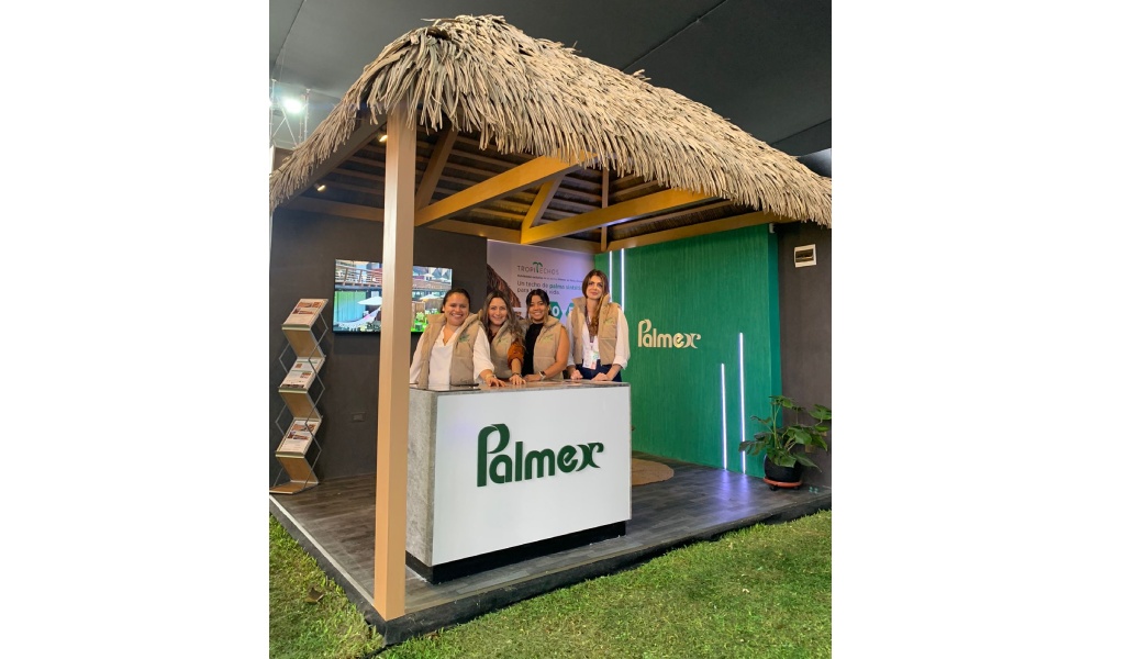 Palmex: La innovación desde un techo tropical sintético presentado en el evento más importante de Arquitectura y Diseño, ExpoDeco 2023