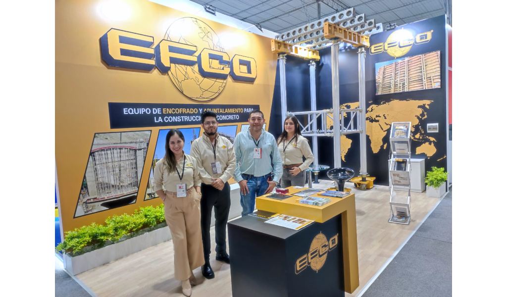 EFCO del Perú presenta sus soluciones de apuntalamiento en EXCON 2023