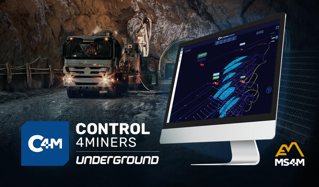 MS4M: Conoce el Control 4Miners Underground, solución para minería subterránea