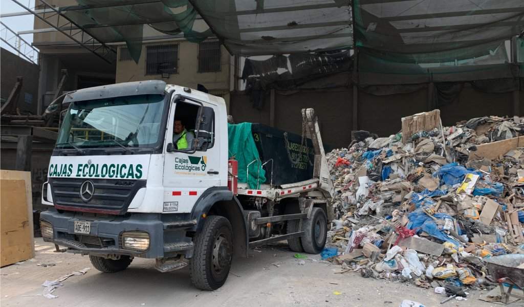 Cajas Ecológicas: Primera planta de transferencia y reciclaje de residuos sólidos de construcción civil en el Perú