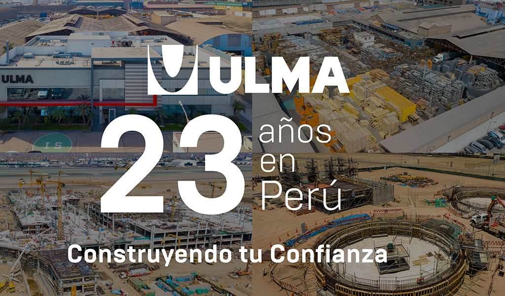 ULMA Perú celebra su vigésimo tercer aniversario liderando el mercado peruano de andamios y encofrados