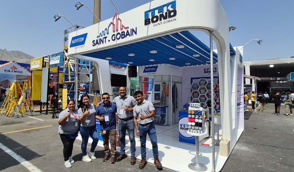 Saint-Gobain Perú se presentó en Expo Yo Constructor con sus marcas Norton y Tekbond