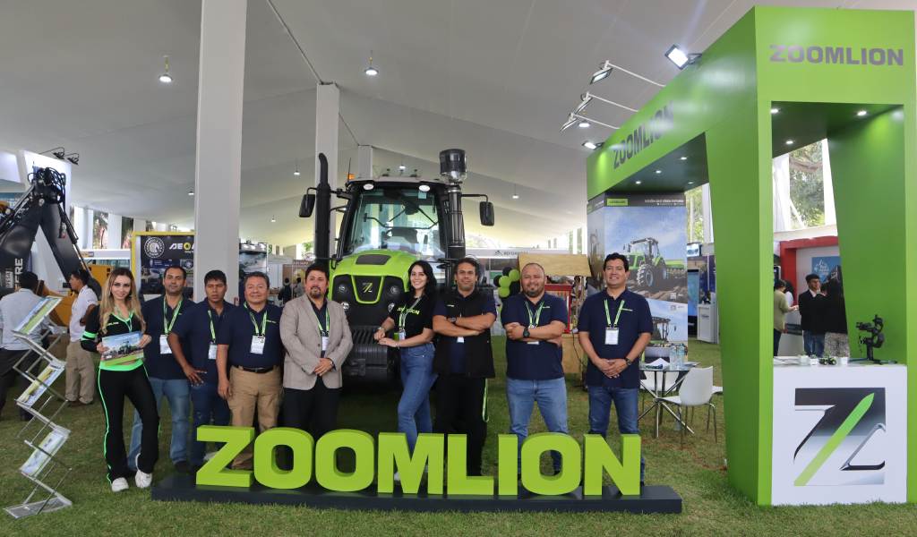 Zoomlion dio a conocer sus soluciones para la industria agrícola en AGROMIN 2024