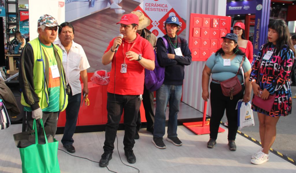 Cerámica San Lorenzo capacitó a más de 500 maestros de obra en la ‘Expo Yo Constructor 2024’