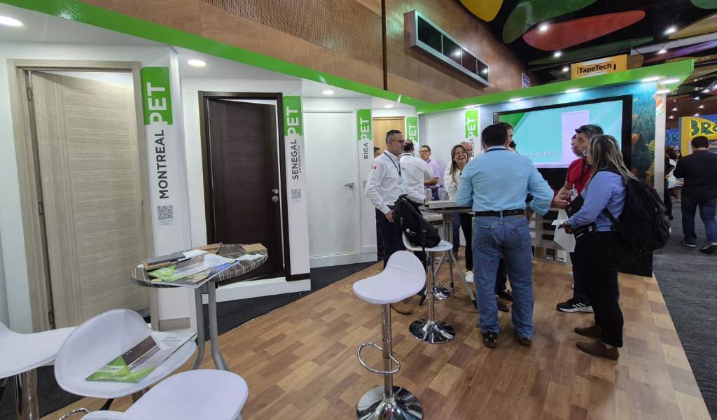 Ares Perú presenta innovadora propuesta sustentable en puertas contraplacadas en EXPOCAMACOL