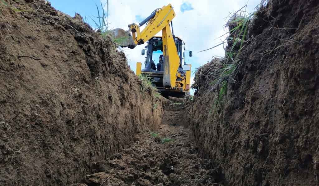 Pasos previos para una excavación de zanjas