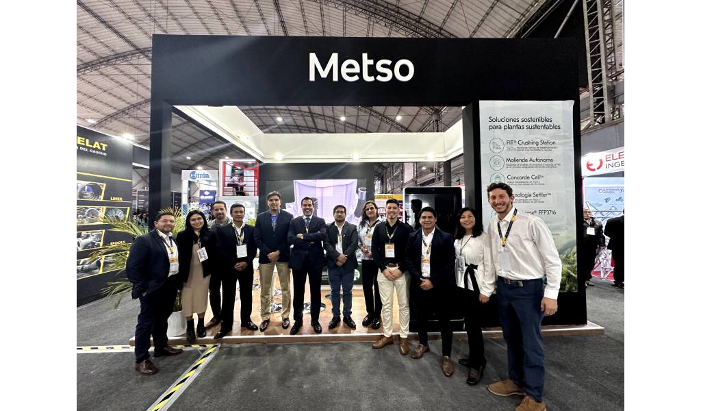 Metso refuerzó su compromiso con la sostenibilidad en Expomina 2024