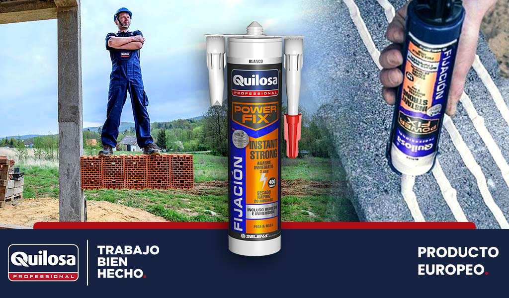 Grupo Koller presenta POWER FIX: Adhesivo de montaje imprescindible para la construcción