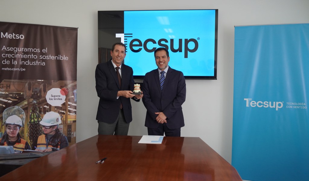 Metso y Tecsup firman convenio para el uso del software Bruno