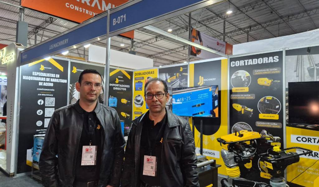 JJs Machinery refuerza su liderazgo en la industria del acero en EXCON 2024