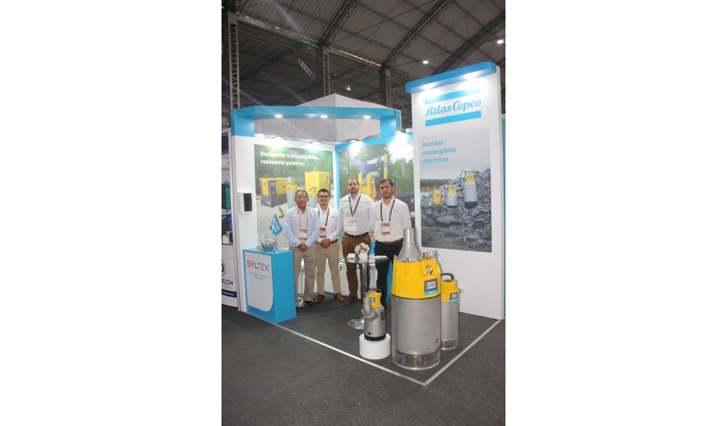 Atlas Copco impulsa la eficiencia y sostenibilidad en EXPOCOBRE 2024