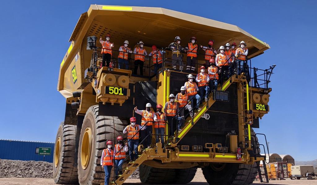 Ferreyros, líder mundial entre dealers mineros de Caterpillar