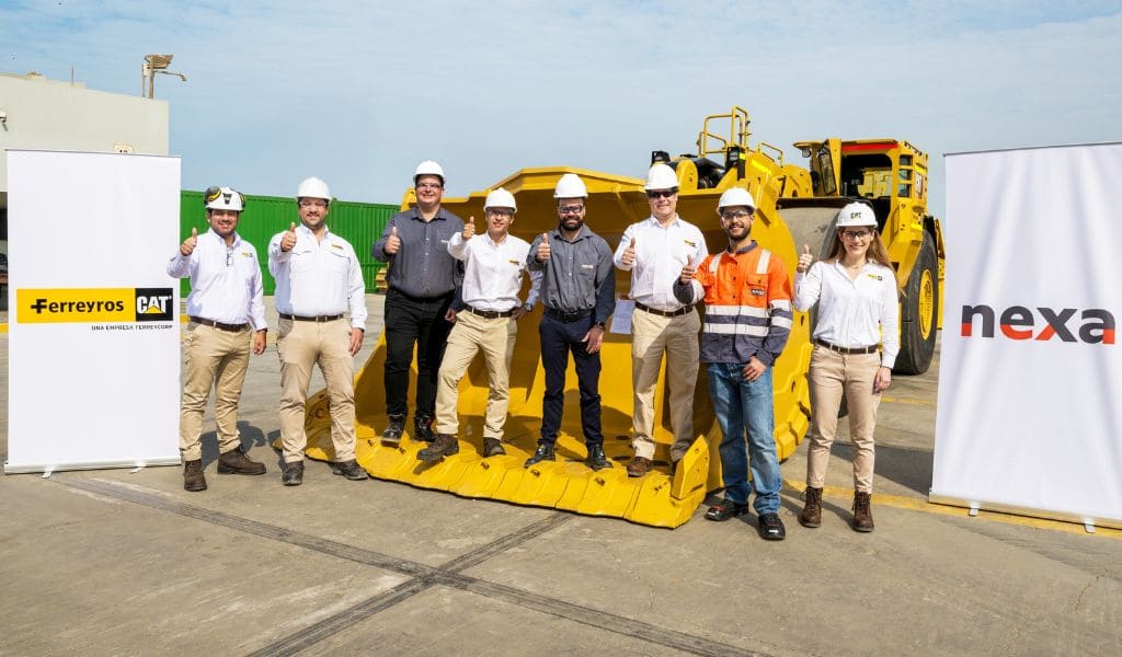 Nexa incorpora la primera flota de cargadores diésel-eléctricos Cat en minería subterránea del Perú