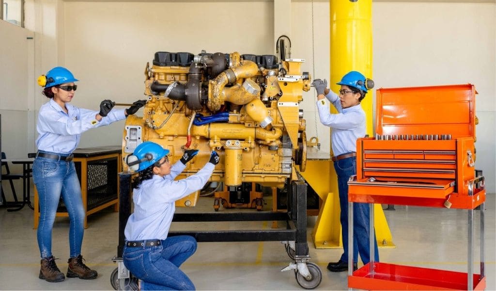 Ferreyros DreamBIG: 180 peruanas becadas para estudiar mantenimiento de maquinaria