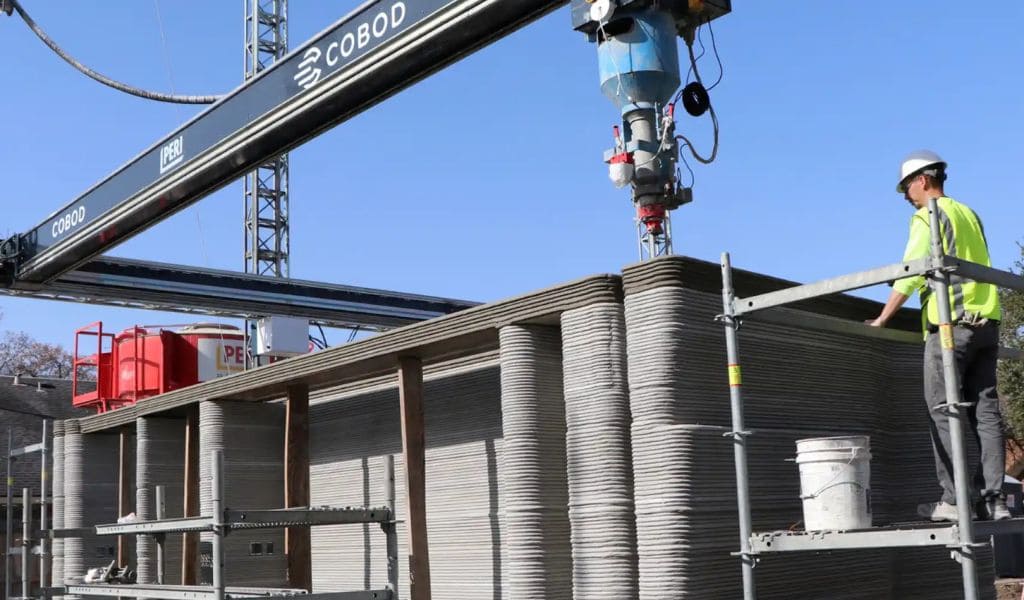 Concreto impreso en 3D: avanza construcción de casas