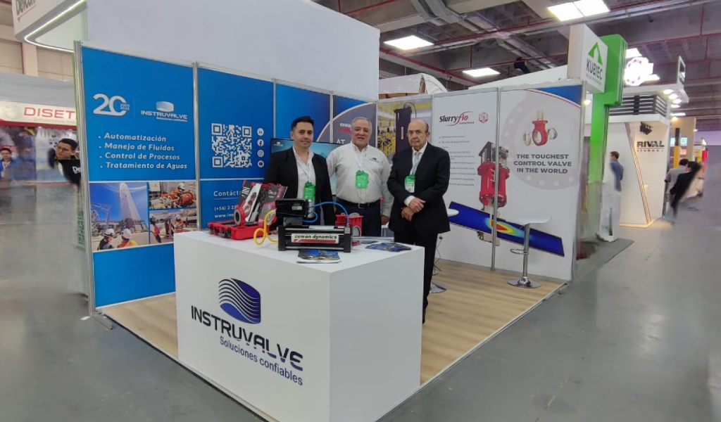 Special Alloy FAB debuta en EXPOMINAS con su innovadora válvula de cuchilla SlurryFLO