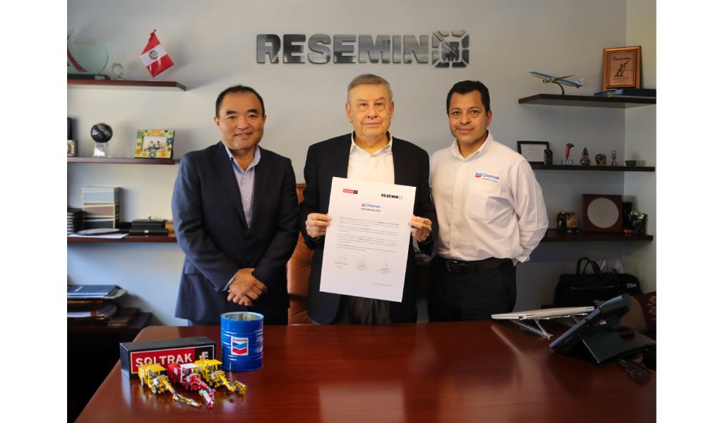 Soltrak y lubricantes Chevron renuevan alianza con Resemin