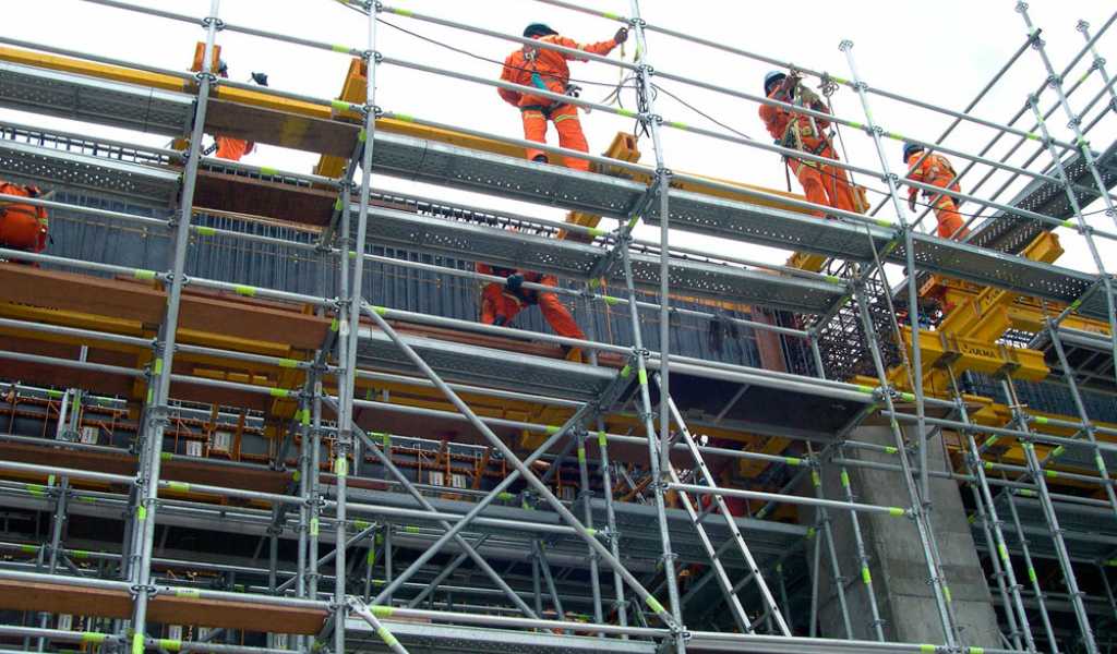 Andamio Multidireccional BRIO: Seguridad, Versatilidad y montaje eficiente en obras de alta exigencia