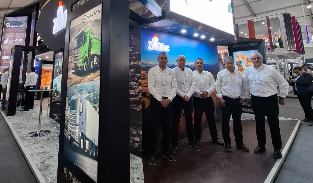 ZAMINE presenta en PERUMIN 37 su flota TONLY de 91 toneladas en versiones híbridas y eléctricas