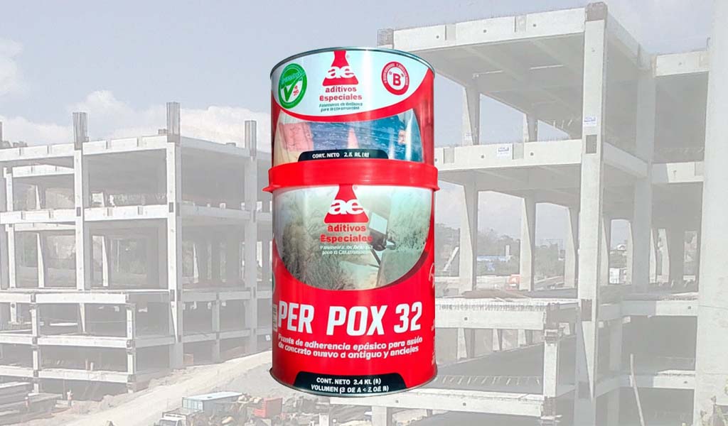 Resina epóxica PER-POX 32 para unión de concreto