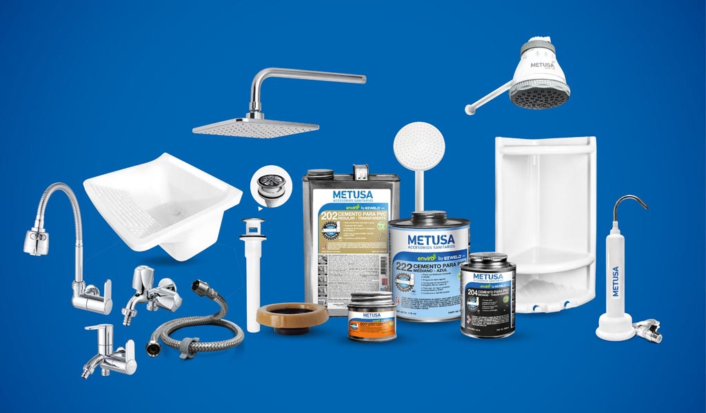 Metusa: calidad en griferías, accesorios sanitarios y soluciones de gasfitería