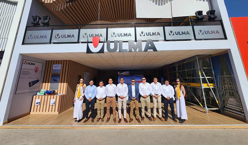 ULMA presenta en PERUMIN 37 sus andamios BRIO con estándares de clase mundial