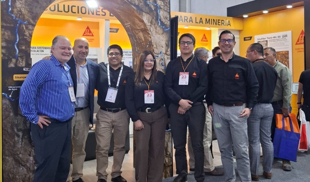 SIKA presenta innovación en aditivos y fibras sintéticas en PERUMIN 37